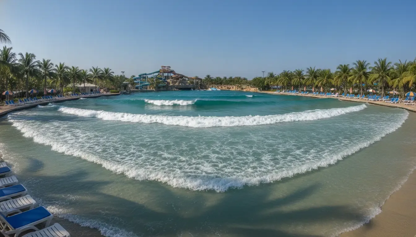 AI illustration: Siam Amazing Park, Khan Na Yao, Bangkok, Thailand