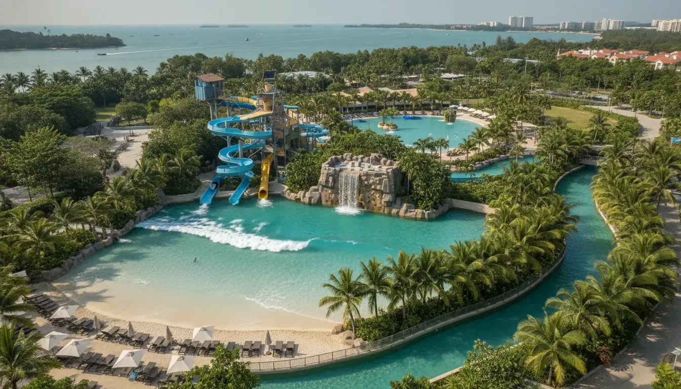 Adventure Cove Waterpark, Sentosa, Singapore