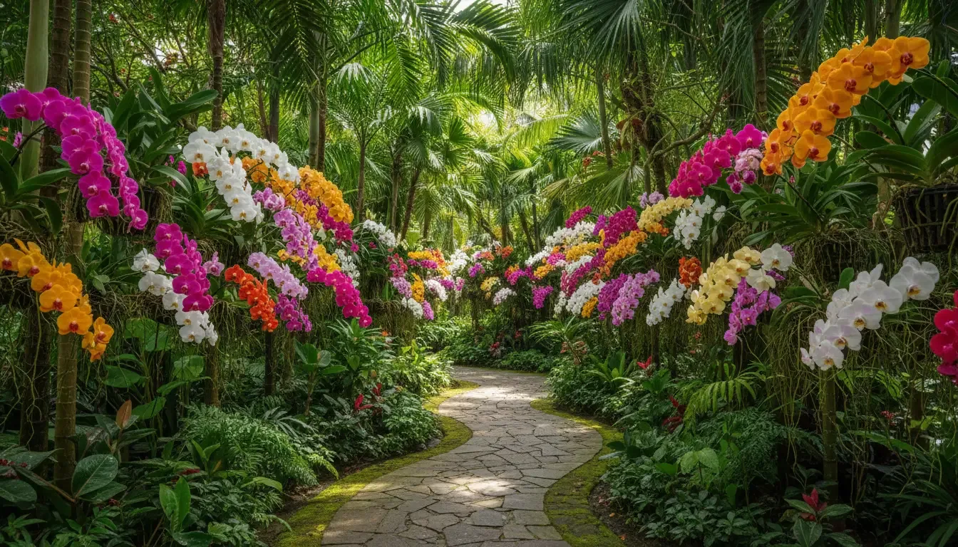 AI illustration: Singapore Botanic Gardens, Singapore